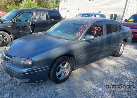 2005 Chevrolet Impala Ls from USA, damaged, VIN 2G1WH55K459213100